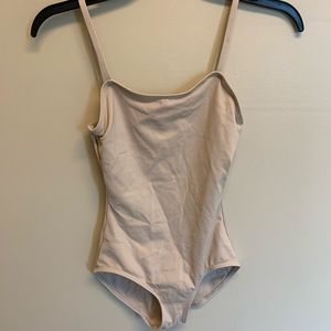 Capezio nude dance leotard to wear under costumes. Like new.